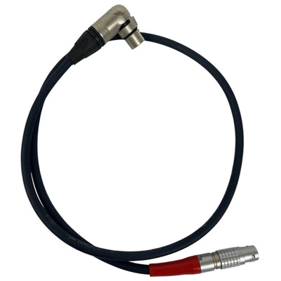 Laird Lemo 6-Pin Male to Neutrik 4-Pin XLR Female Power Cable - 40''