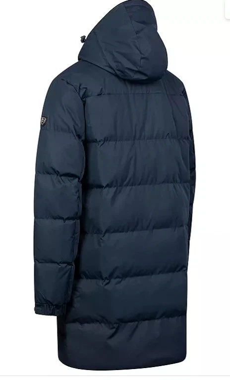 Abrigo Casual Masculino Trespass Clipster En Azul Marino Talla S - Imagen 2 de 2