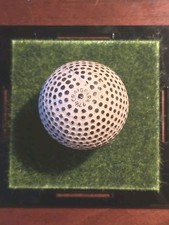 VERY RARE CRAIG PARK 27 1/2 BRAMBLE SIGNATURE GOLF BALL 1891