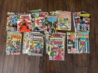 Vintage Marvel comic book lot Avengers Thor Spider man Iron Thing 3.8lbs 70/80s