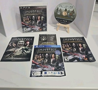 Injustice Gods Among Us Ultimate  ( PlayStation 3 PS3 ) Complete W/ Manual