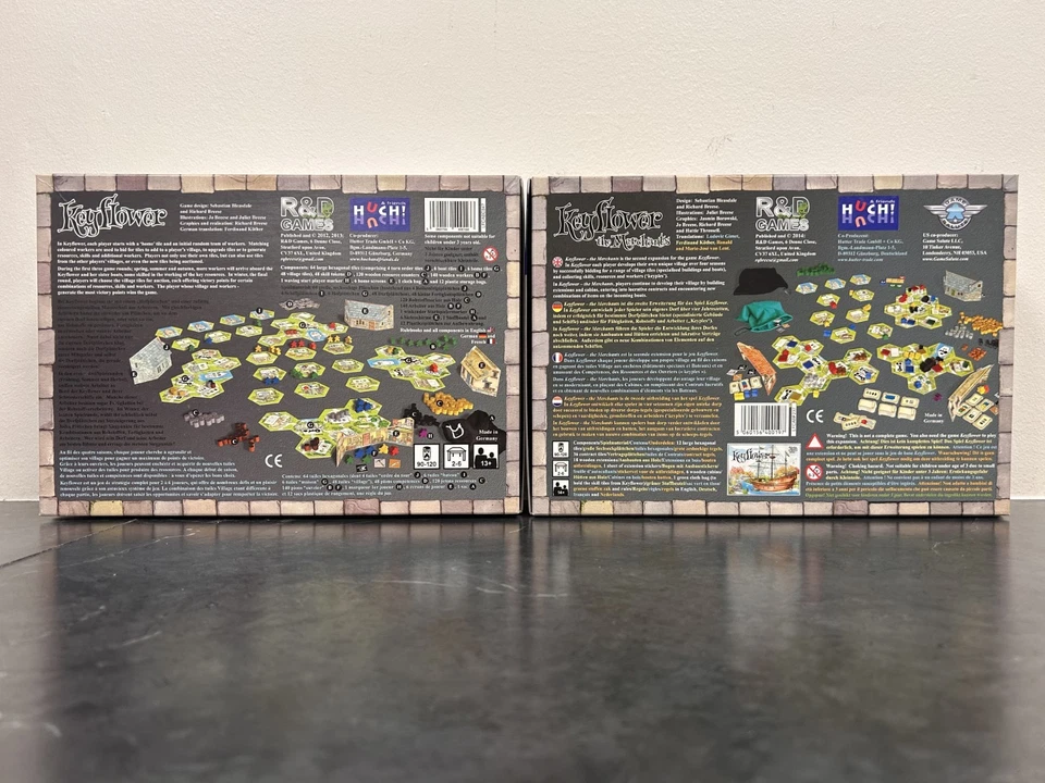 Juegos de Investigación y Desarrollo - Keyflower + Expansión The Merchants - ¡COMPLETO! ¡EXCELENTE ESTADO! Foto 2 de 4