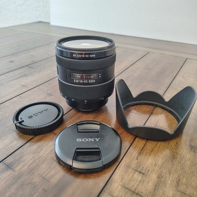 Sony DT 16-50mm f/2.8 SSM Zoom Lens SAL1650 A-Mount Auto Manual