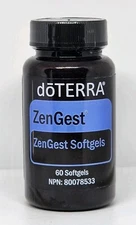 doTERRA Zengest Softgels 60 Count Essential Oil Digestive Blend New Sealed