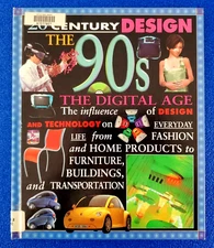 20TH CENTURY DESIGN 90S THE DIGITAL AGE HARDCOVER PICTURE BOOK FREE SHIPPING