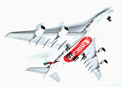 Emirates Airbus A380-800 GeminiJets 1/400 Wildlife Limox 1663 Reg A6-EEQ - Photo 10 sur 13