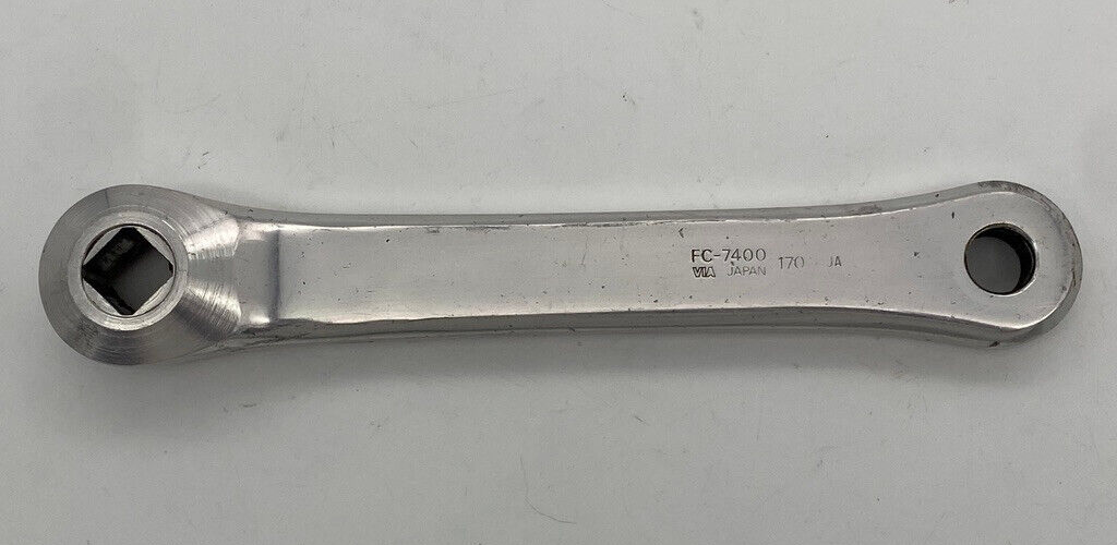 Shimano FC-7400 Dura Ace Crankset 52/42 Double 2x7 170 Square