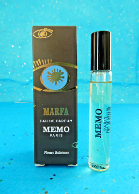 Memo Paris MARFA Eau de Parfum EDP Travel Size Spray .17 oz / 5ml