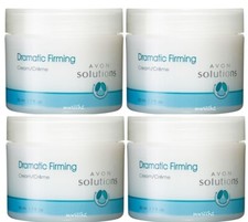 Lot of 4 - Avon Solutions DRAMATIC FIRMING Cream 1.7oz Fresh Short Supply 