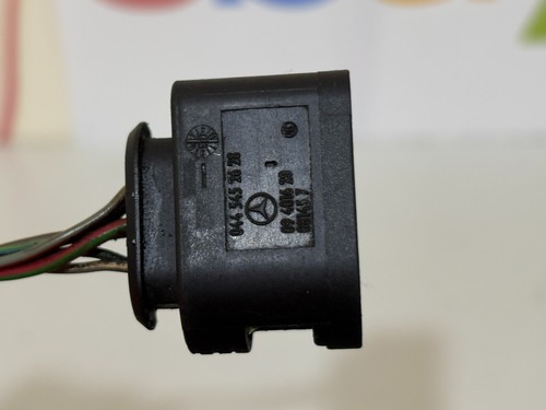 Genuine Mercedes-Benz Wiring Loom Harness Plug Connector 0445452628 Black 6-Pin - Picture 2 of 8