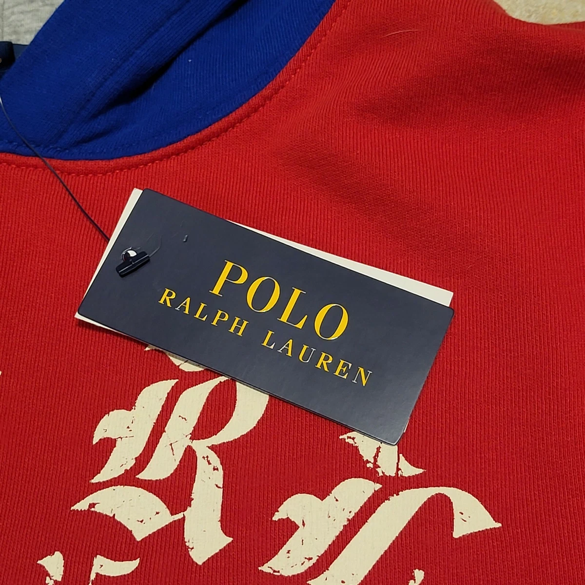 Polo ralph lauren patchwork rugby hoodie sale