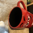 Mix Lot Of 2 M&M 12” Chocolate Red Plush Chenille Fabric Stuffed Toy / Red Mug — photo 10