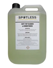 5L Soft Top Cleaner And Conditioner Convertible Roof Car Detailing