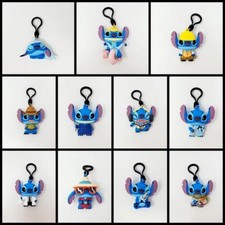 Disney Stitch Series 6 Figural 3D Bag Clip - YOU CHOOSE 