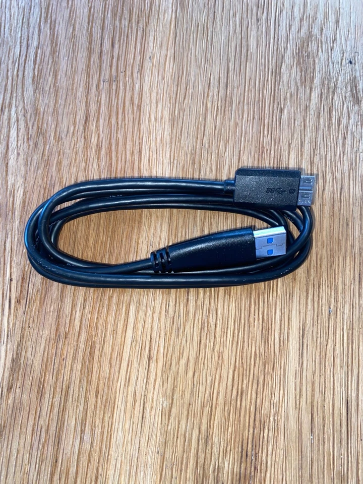 Seagate External Hard drive Power Cable and USB Cable - Image 2 of 2