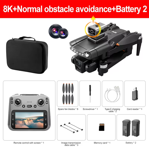 2025 Xiaomi V198MAX 8K FPV Drone | Brushless | Laser Obstacle Avoidance | 4K Min - Picture 8 of 18