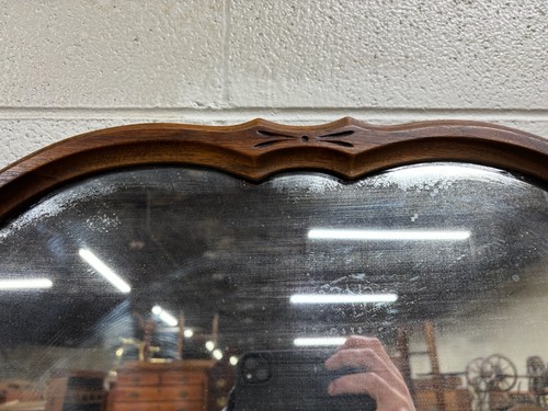 Antique Cheval Full Length Mirror on Stand - Picture 5 of 10