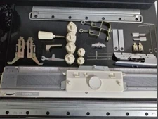 Brother knitting machine ribber attachment kr850 serviced and tested