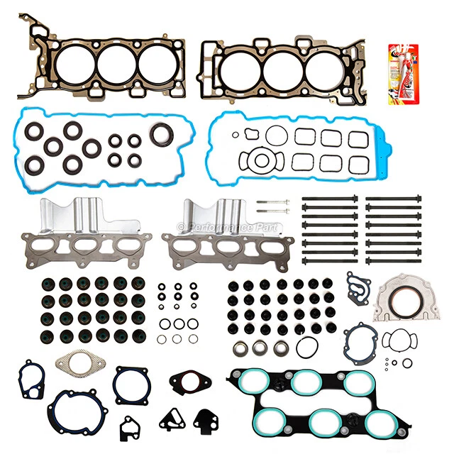 Juego completo de juntas pernos de cabeza aptos para Chevrolet Tranverse Buick Enclave GMC 09-16 3,6 L Foto 4 de 4