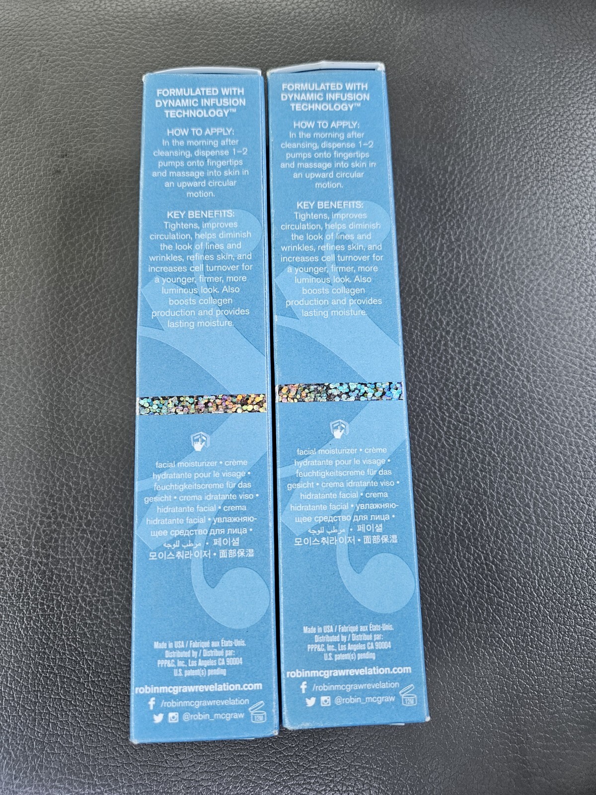 ROBIN McGRAW Revelation Day Firming Anti-Aging Lotion Daytime 45ml/1.5fl Oz Set2