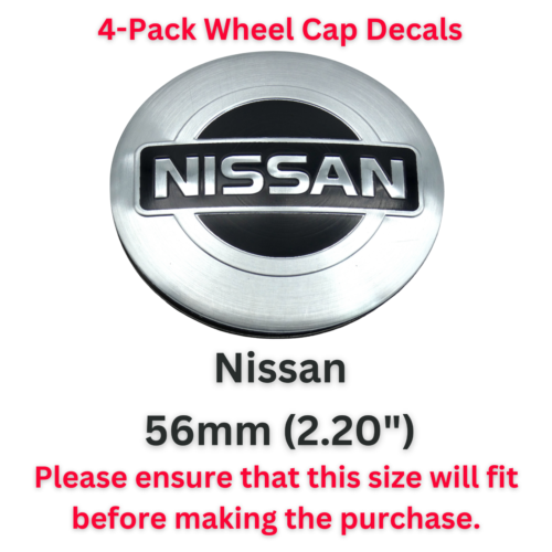 1 Set Wheel Center Cap Decal Emblem Stickers 56mm / 2.20" CHOOSE YOUR STYLE - Picture 19 of 19