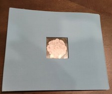 Scrapbook Binder, 12.5 X 15 Top Loading 10 Page Clear Slips, Blue Color