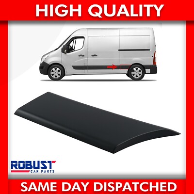 VEGO Left Side Trim Strip / Side Panel Molding For Nissan Opel Renault - Black, Reinforced-1373969