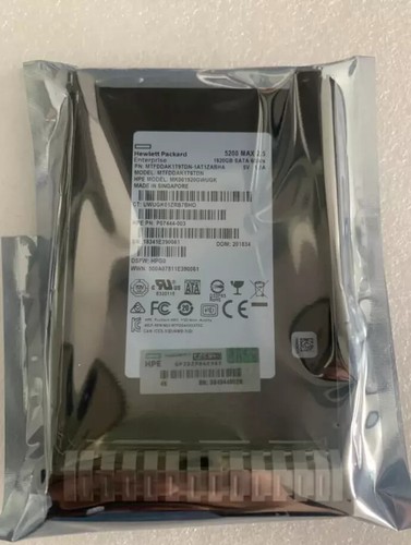 P40502-B21 P41527-001HPE 480GB SATA 6G SSD Gen10 Plus V2 Solid State Drive - Picture 2 of 3