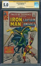 TALES OF SUSPENSE #73 CGC 5.0 SS Roy Thomas OW 1966