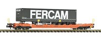 Fleischmann N 6660040 - Taschenwagen T5, Wascosa Neu