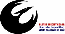 Rebels Phoenix 5 Symbol JDM Funny Vinyl Decal Sticker Car Window Bumper Boat 9"