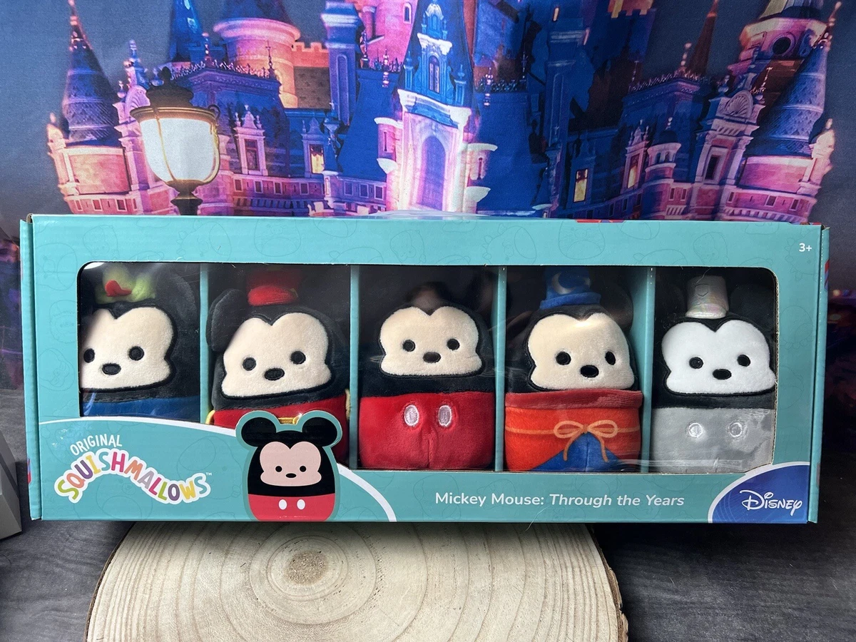 Squishmallows Disney 100 – 5pk Box Set: $28, Disney Obsessed Gift