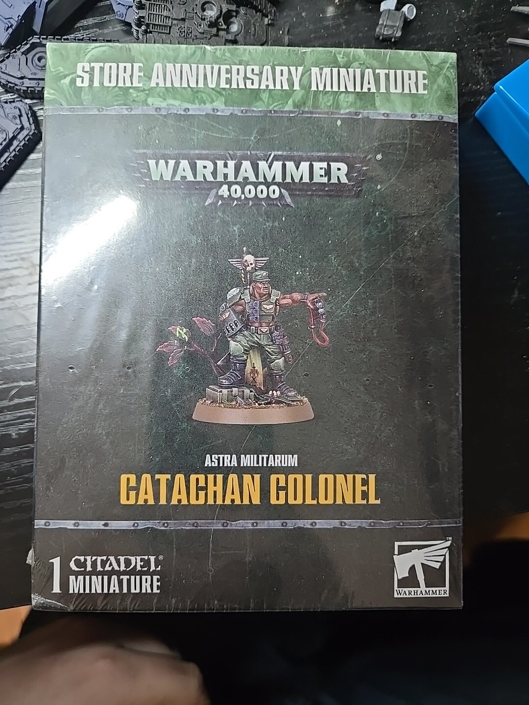 Games Workshop Citadel Warhammer 40K Catachan Colonel Anniversary Figure Single