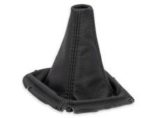 SCHALTMANSCHETTE FUR SUBARU IMPREZA 2 GD 2001-2005 SCHALTSACK LEDER SCHWARZ