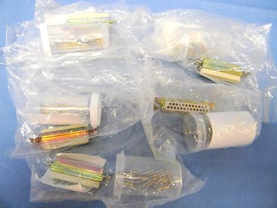 5 NEW M24308/2-335F Mil-Spec D-Sub Connector with Pins DBMAMR25S