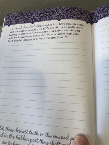 Christian Tools Devotional Prayer Journal-Reflections. The Woman God Sees NEW - Picture 14 of 17
