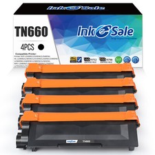 4PK TN630 Toner Compatible for Brother MFC-L2700DW HL-L2340DW HL-L2300D TN660