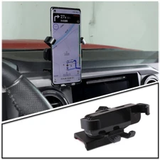 For Toyota Tacoma 2016-22 Black Alloy Cell Phone Holder Car Air Vent Mount Stand