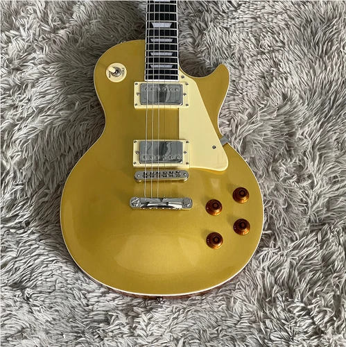 Standard 50’ LP Electric Guitar Gold Top ABR Bridge Bone Nut Fast Delivery