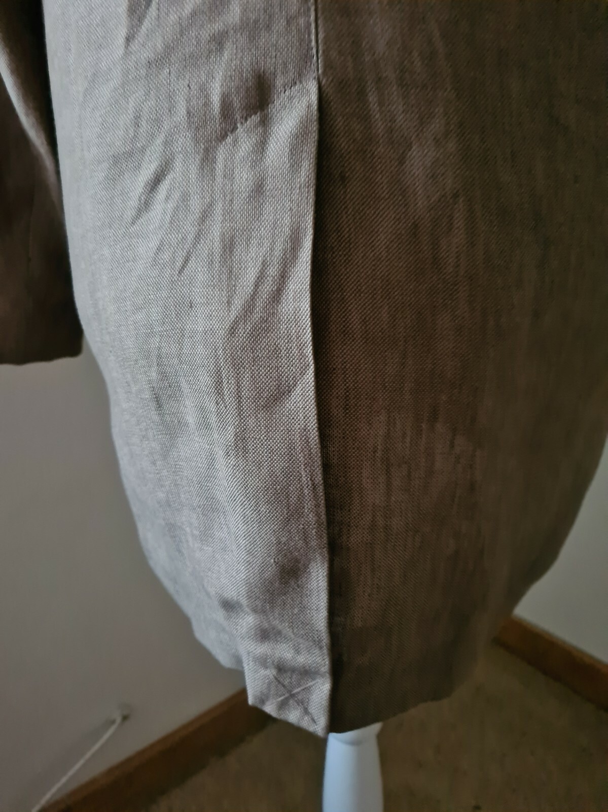Autograph Linen Single Breasted Blazer Jacket Longer line Ex M&S RRP £79.00 image 8