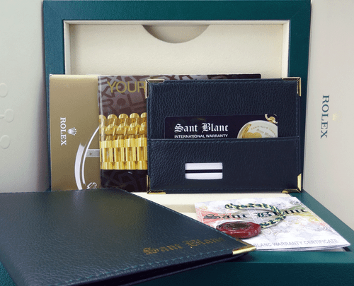 ROLEX Ladies 18kt White Gold & SS DateJust MOP Deco Roman Dial 79174 SANT BLANC - Picture 2 of 6