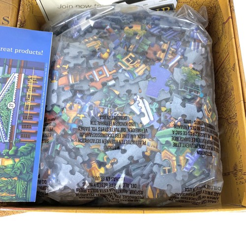 Eric Dowdle 1000 Pieces Set 2 Puzzles St Petersburg Neuschwanstein Original Bag - Picture 7 of 9