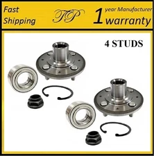 Front Wheel Hub & Bearing Kit FOR 1992-2000 Honda Civic Ex Coupe (PAIR)