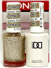 DND Daisy Gel Polish Soak Off 0.5fl.oz LED/UV Duo DND467- Legendary Diamond