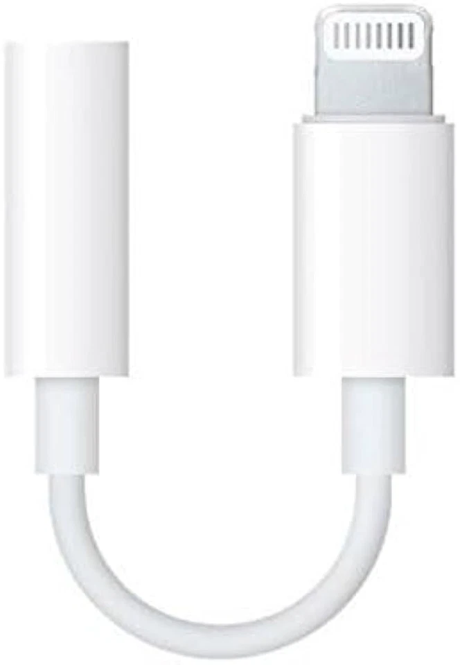 Original Apple Lightning to 3.5mm Headphone Jack Adapter iPhone 12 XS Max X 8 7 - Image 3 of 4