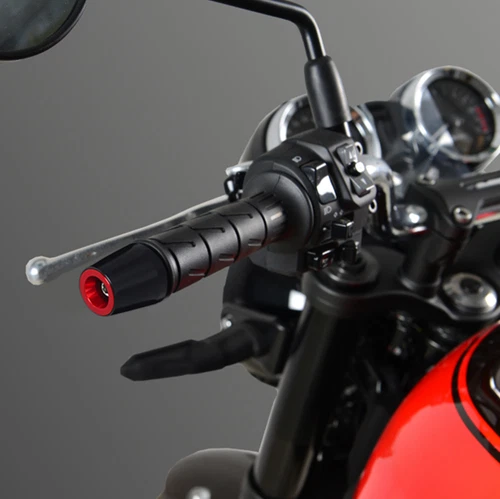 Para YAMAHA FZ1 FZ6 FZ8 Nuevo Manillar Manillar Empuñaduras Tapa Extremo Manija Tapones Tapa - Imagen 10 de 26
