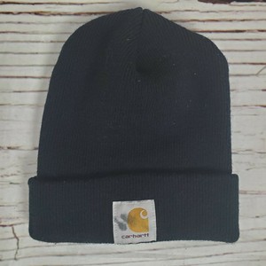 black mens winter hat