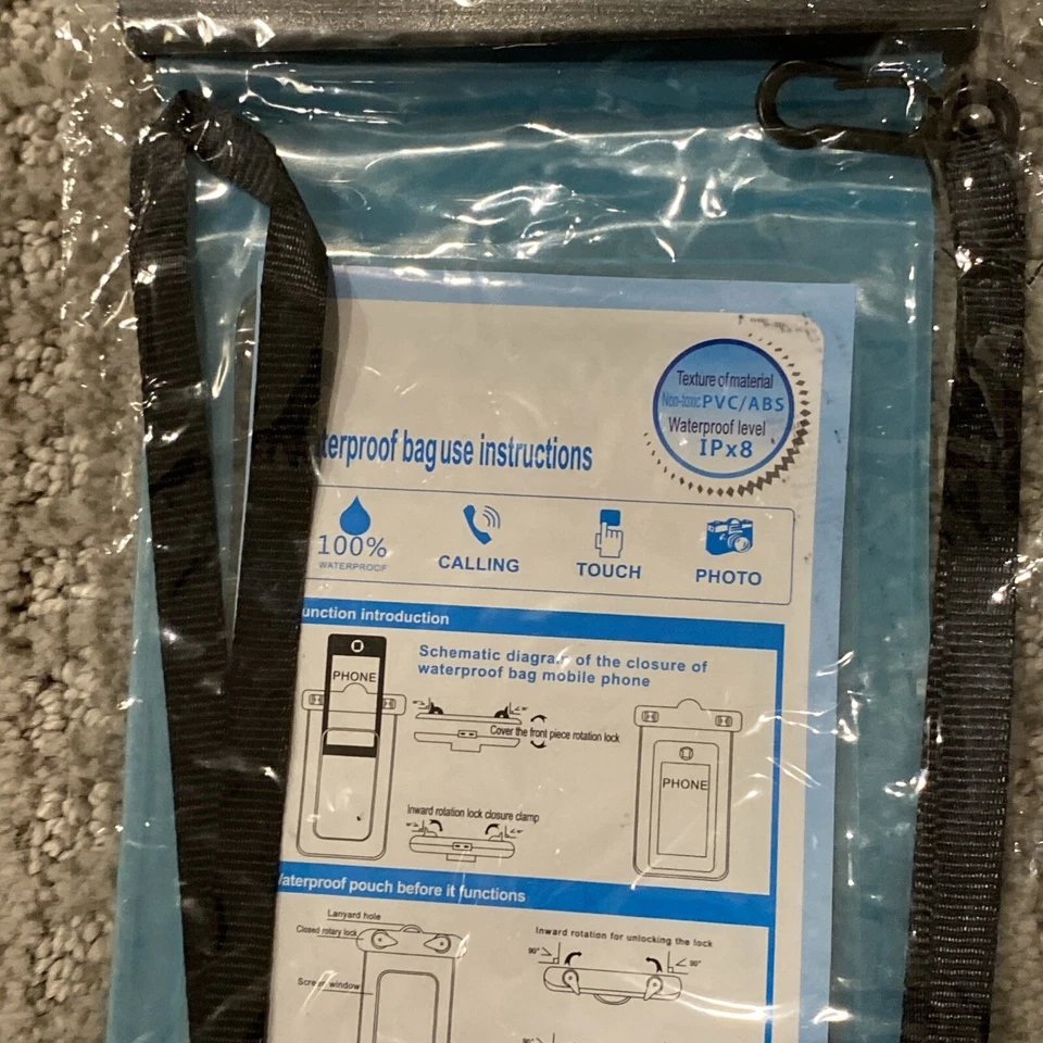 ⚡Waterproof Phone Holder BAG with LANYARD for iPhone, samsung, All Smart phone - Image 4 of 4