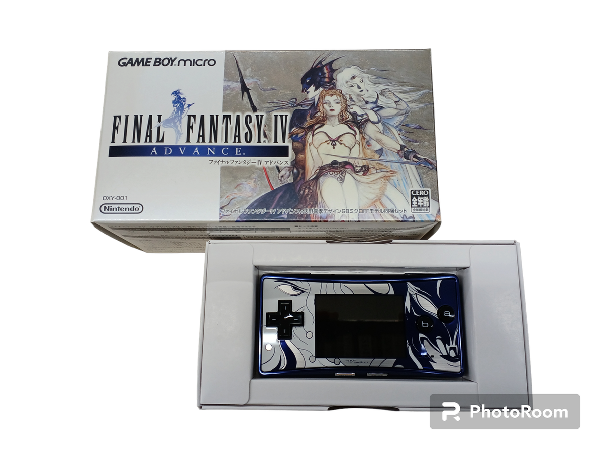 ファイナルファンタジーⅣ 天野喜孝デザインGBミクロFFモデル同