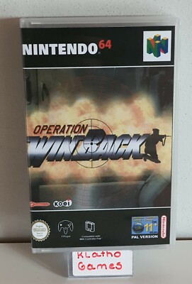 Operation Win Back Nintendo 64 N64 Spiel Sehr Gut   C1705